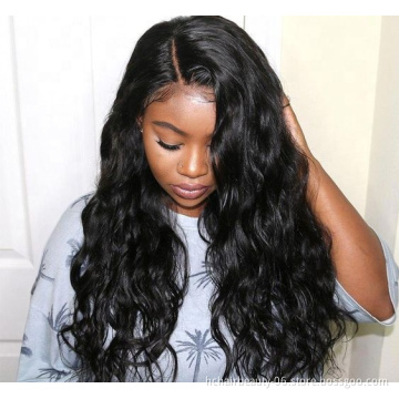 wholesale Natrual Black Blonde Highlights Wig Deep Wave Curly Pre Plucked Hd Transparent Lace Front Raw Virgin Human Hair Wigs